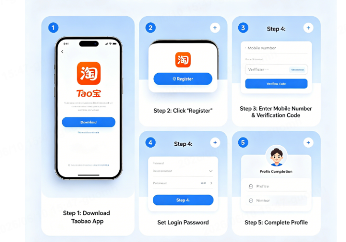 how to make taobao account